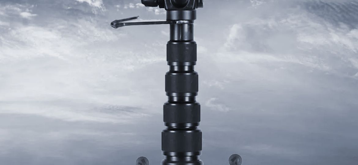 Hochstativ Fotomast aus Carbon Material
