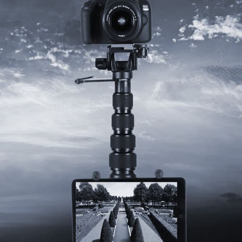 Hochstativ Fotomast aus Carbon Material